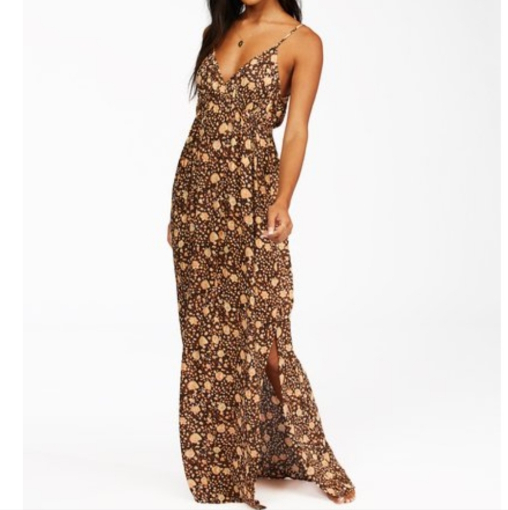 Billabong Sunbeams Maxi Dress Size Small